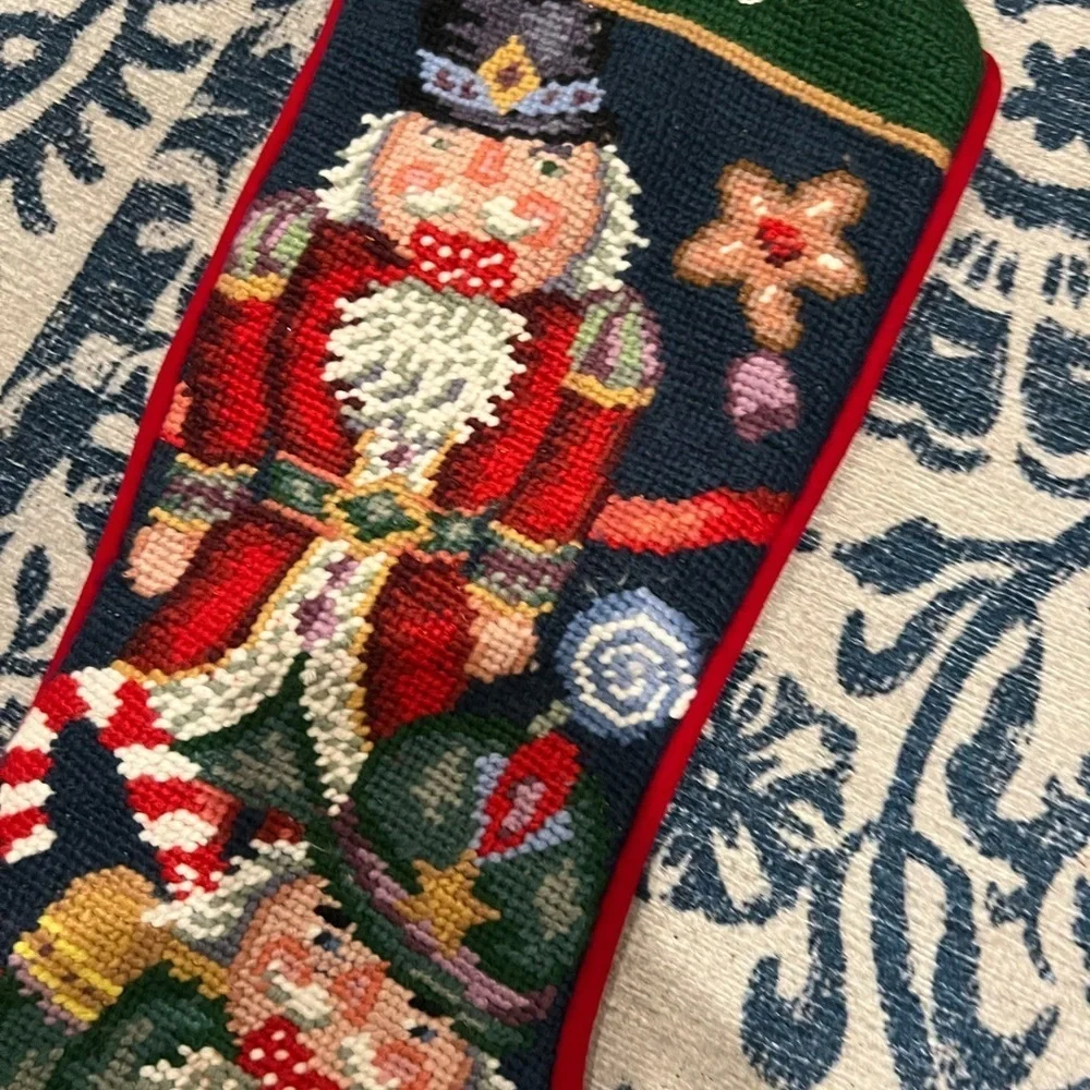 Vintage RALPHIE Festive Nutcracker Christmas Stocking